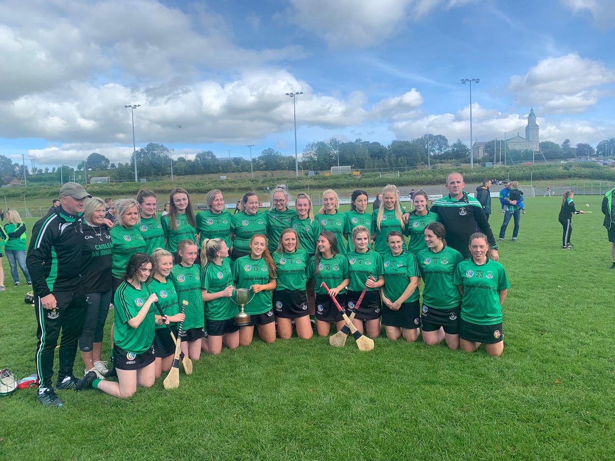 Massive congratulations to our Senior Camogs who won the Intermediate Championship beating Ballyholland in the final by 2-11 to 2-5. Great result ladies! #UTT @downcamogiepro 
🖤💪🏻💚