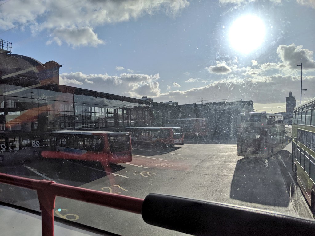 TheFruitBowlCo's tweet photo. After covering a fair part of the Hull local bus network, and of course, the @EYBuses #BigBusDay it's time to leave Hull for York on the X46.

(There are plenty more passengers downstairs!) https://t.co/knBUW5XzR4