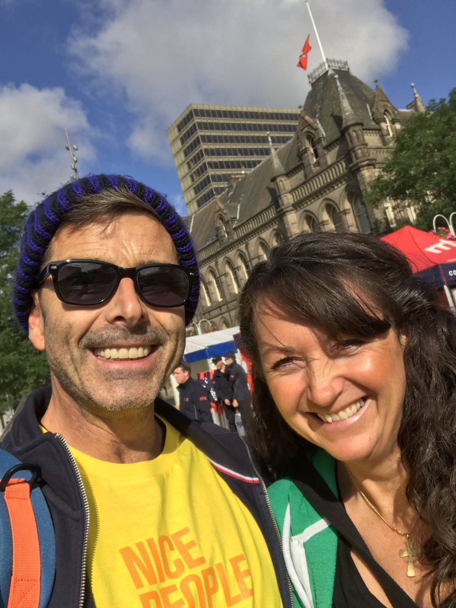 GBMC73's tweet photo. Hey @Annemarieward lush to see you today and what a day kidda 💜... totally amazing turnout @FAVORUK walk 🤓 Lovely to have a quick catch up and a hug lass ... always a real pleasure to see ya 🤓 No doubt see you again soon lovely lady ... keep being the #power of #example 💜 https://t.co/wIUTYDxTKk