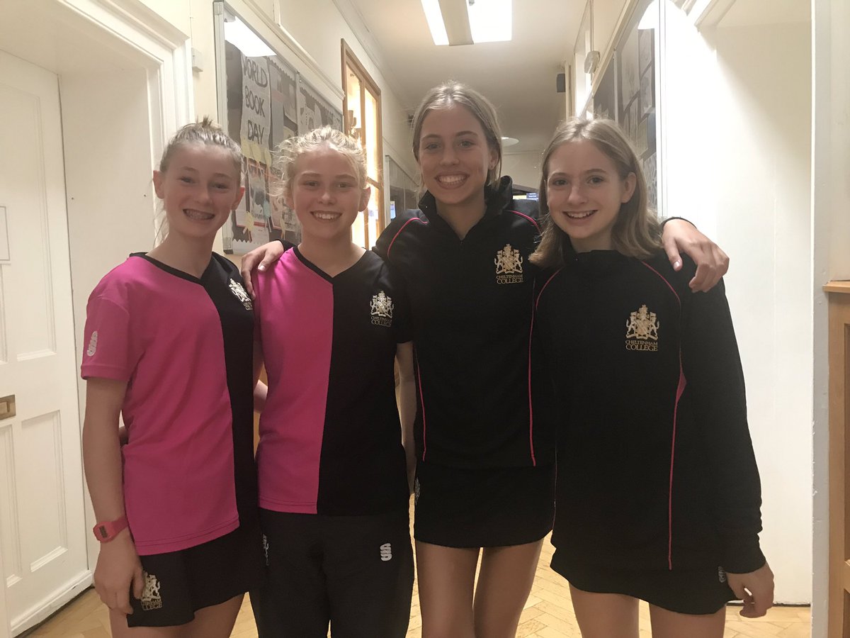 Old Pinewoodians <a href="/pinewoodprepsch/">Pinewood School</a> Minnie, Rosa, Poppy and Gracie playing for Yearlings A @CheltColSport today!! Well played girls!! @AshmeadHouseCC  #pinewoodfamily