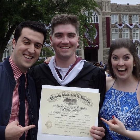This kid is getting married today!

In honor of the Thomas’ special day, check out a throwback to his Fordham graduation (Go Rams). 

Also, check the link for a flashback to Crazy Legs sharing his wisdom with Thomas and his cohorts back in college.

buff.ly/2PSpGlz