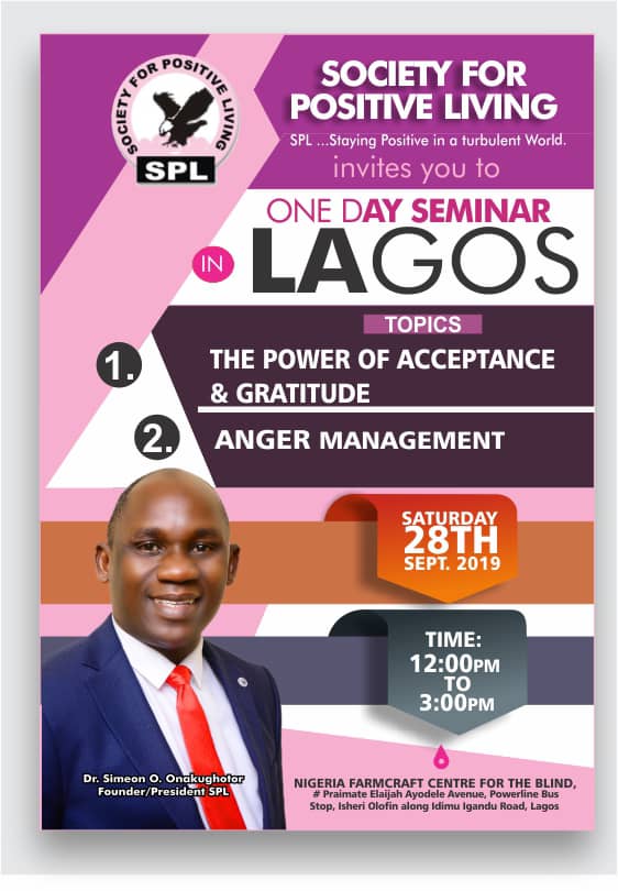 spl_intl's tweet photo. One Day seminar 28th Sept 2019
The power of Acceptance and Gratitude 

Anger Management https://t.co/RiZnrJZO3W