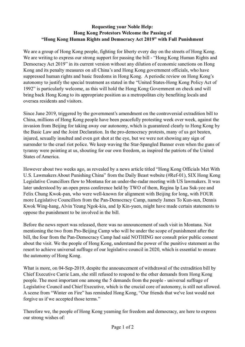 LeungRik's tweet photo. #LiberateHK   #washingtonpost #BBCWorld #CBSNews #cnni #FoxNews #realDonaldTrump #WhiteHouse #PressSec #SpeakerPelosi #RepMcGovern #marcorubio #SteveKBannon #VOAChinese #SecPompeo #RFI #VP #trish_regan #tedcruz https://t.co/Lcg3AWuDd6