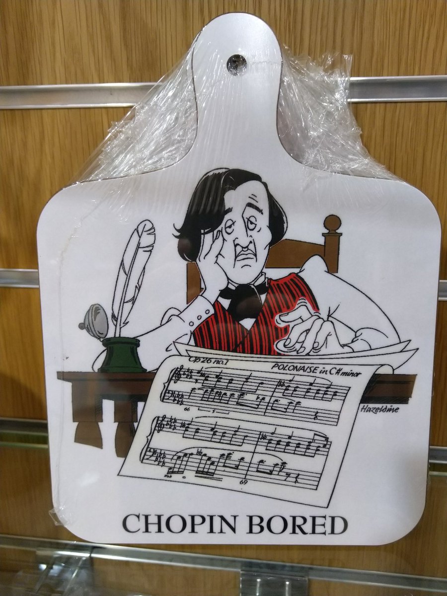 SaaraSofiaP's tweet image. Musician friends will appreciate #Chopin #musicjoke #badpun