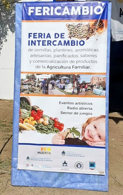 IntaCordoba's tweet photo. Con el equipo de la AER Río Cuarto estamos en la #ExpoRuralRio4 en el espacio #Fericambio
Te esperamos en la expo de la @sruralriocuarto para compartir saberes y conocimientos, intercambio y venta de productos de Agric. Familiar de @prohuerta @intaargentina y @SaludyDSocialAr https://t.co/nkF4hyAapI