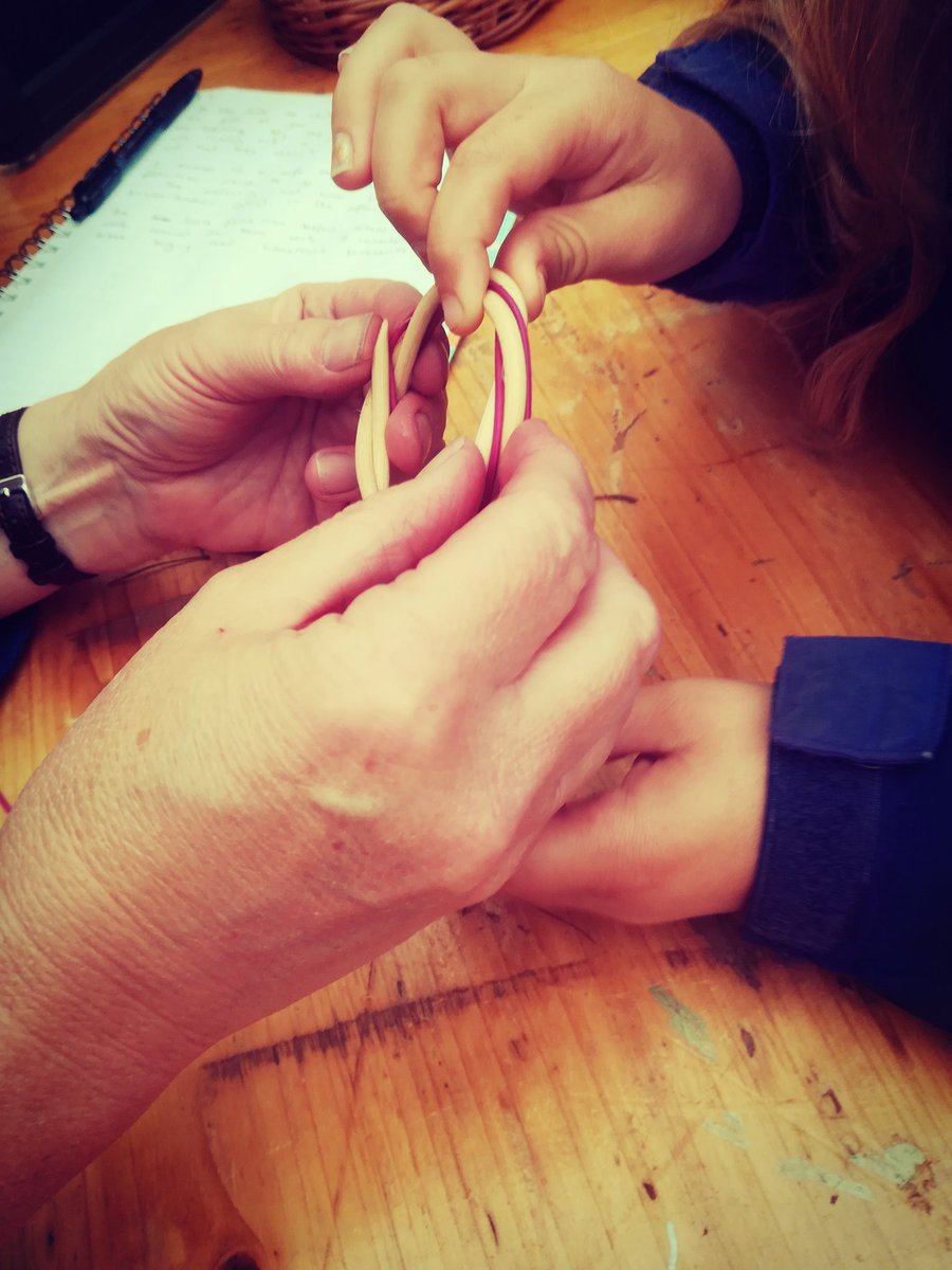 WithyArts's tweet photo. We had a fun day at @GYMaritime today, weaving bangles with festival visitors and talking about Yarmouth's #basketmaking #heritage - looking forward to doing it all again tomorrow https://t.co/80F6xpQKLZ