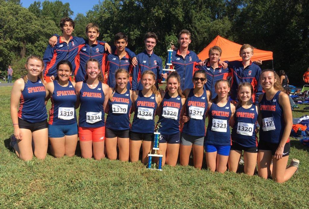 Both the men’s and women’s cross country team captured the varsity championships at this years Monroe Parker invitational meet at Burke Lake. Congratulations to the athletes and coaches for an amazing start to the season