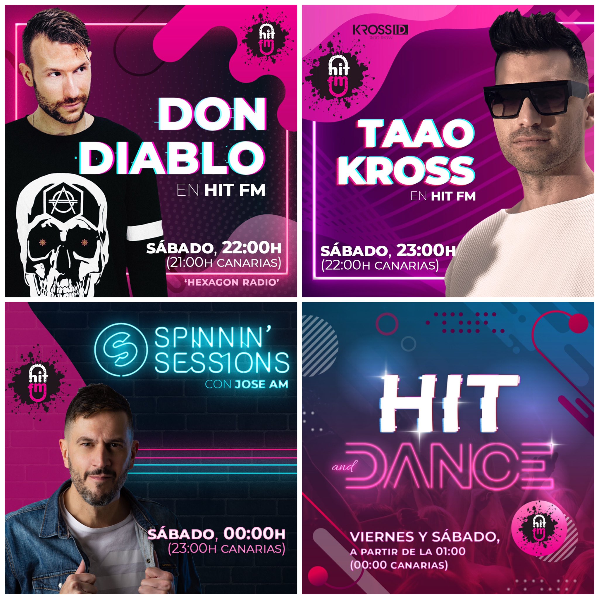 Noreste Alpinista Penetrar HIT FM on Twitter: "Esta noche! Los mejores deejays están en HIT FM! De 22 a 23h @DonDiablo De 23 a 00h @TaaoKross De 00 a 01h @SpinninSessions con @JoseAMdeejay De 01 Noreste Alpinista Penetrar HIT FM on Twitter: "Esta noche! Los mejores deejays están en HIT FM! De 22 a 23h @DonDiablo De 23 a 00h @TaaoKross De 00 a 01h @SpinninSessions con @JoseAMdeejay De 01