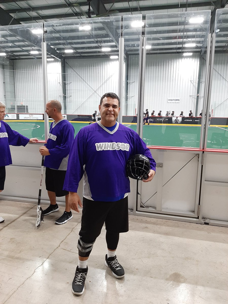 Browndog13's tweet photo. Back at it. Masters lacrosse at the TRAC center. https://t.co/lQv17wN5cn