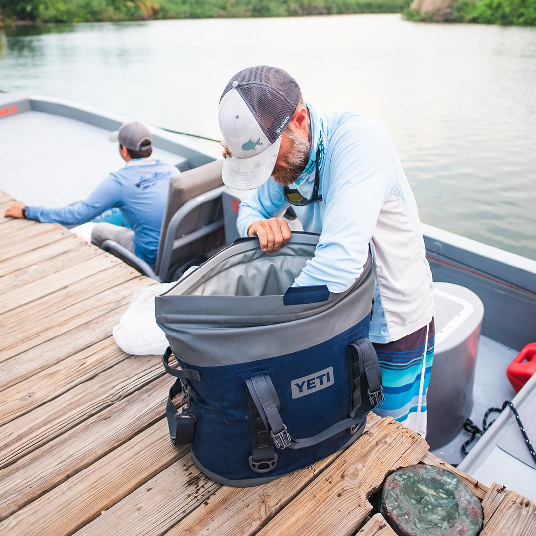 YETI on X: Easier packing, drink fetching, and unpacking. The ultra-strong  magnetic seal on the All-New Hopper M30 Soft Cooler is a breeze to open,  and closes almost on its own. #BuiltForTheWild