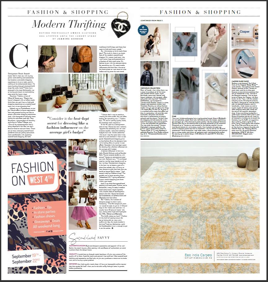 Catch ARCHIVE in the latest issue of @vitadailyvan today (inside of the <a href="/globeandmail/">The Globe and Mail</a>) chatting all things thrift! Also, read here - bit.ly/2m3fojZ