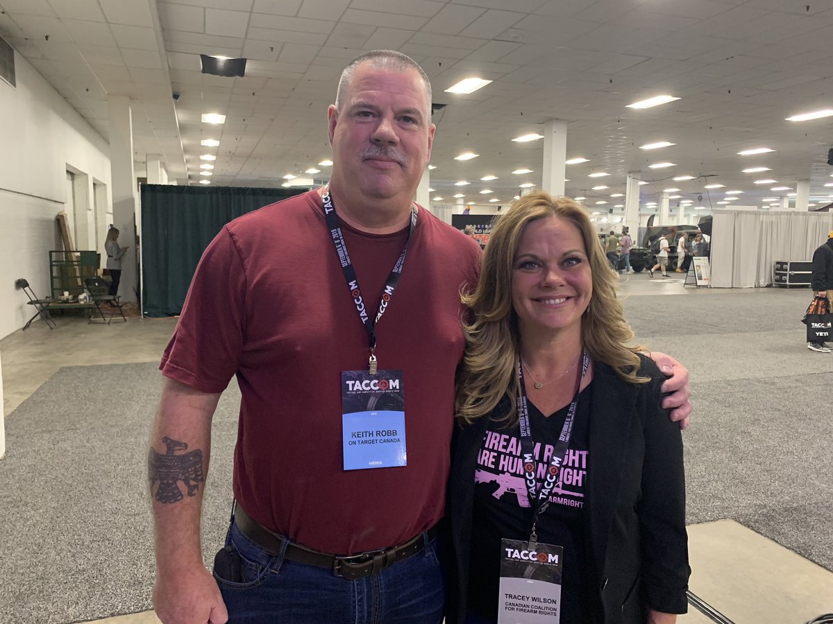 ontargetcdn's tweet photo. Just finished speaking with @TWilsonOttawa from the @CCFR_CCDAF. Thanks for speaking with us. #TACCOM2019 https://t.co/9HJ00Wa2IW