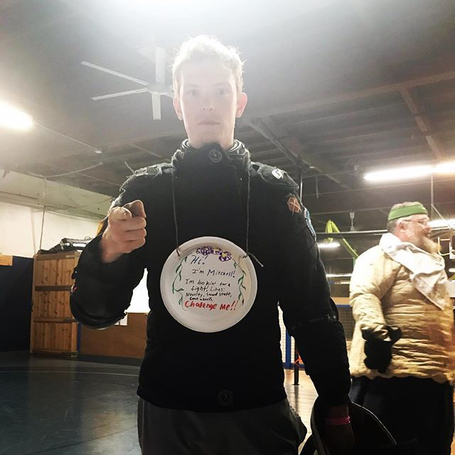 swordsquatch's tweet image. As you can see by his plate Mitchell wants to fight you!! Come to the Bigfoot Brawl to find him! We’re open!

#swordsquatch #swordsquatch2019 #hema #fightplaylearn #seattle #pnw #keepseattleweird ift.tt/2PQGpW5