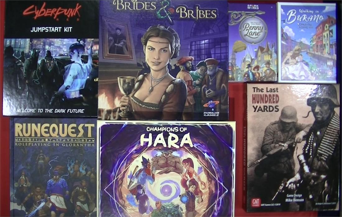 TheGamingGang's tweet photo. Here are the video reviews on the horizon for The Gaming Gang from @GreenBrierGames @GMTGames @SparkworksGames @Alderac @AresGamesSrl @SpaceBalloonGam @Chaosium and @RTalsorianGames. Stay tuned! 😋 https://t.co/NSYlaUq1om