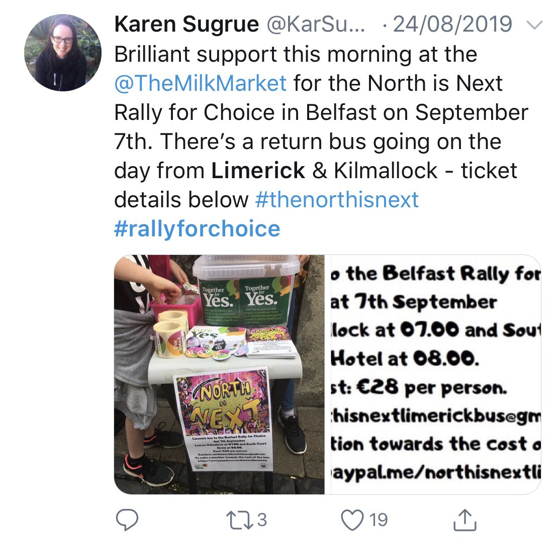 marionwoods08's tweet photo. Oops 😬 🙊  Guess someone didn’t realise that the #RallyForChoice were  bussing protestors in from outside NI - “shameful” isn’t it! #DidNotGetTheMemo #NotForNI #NIVoiceless @BothLivesMatter https://t.co/nZHA9OFjQh