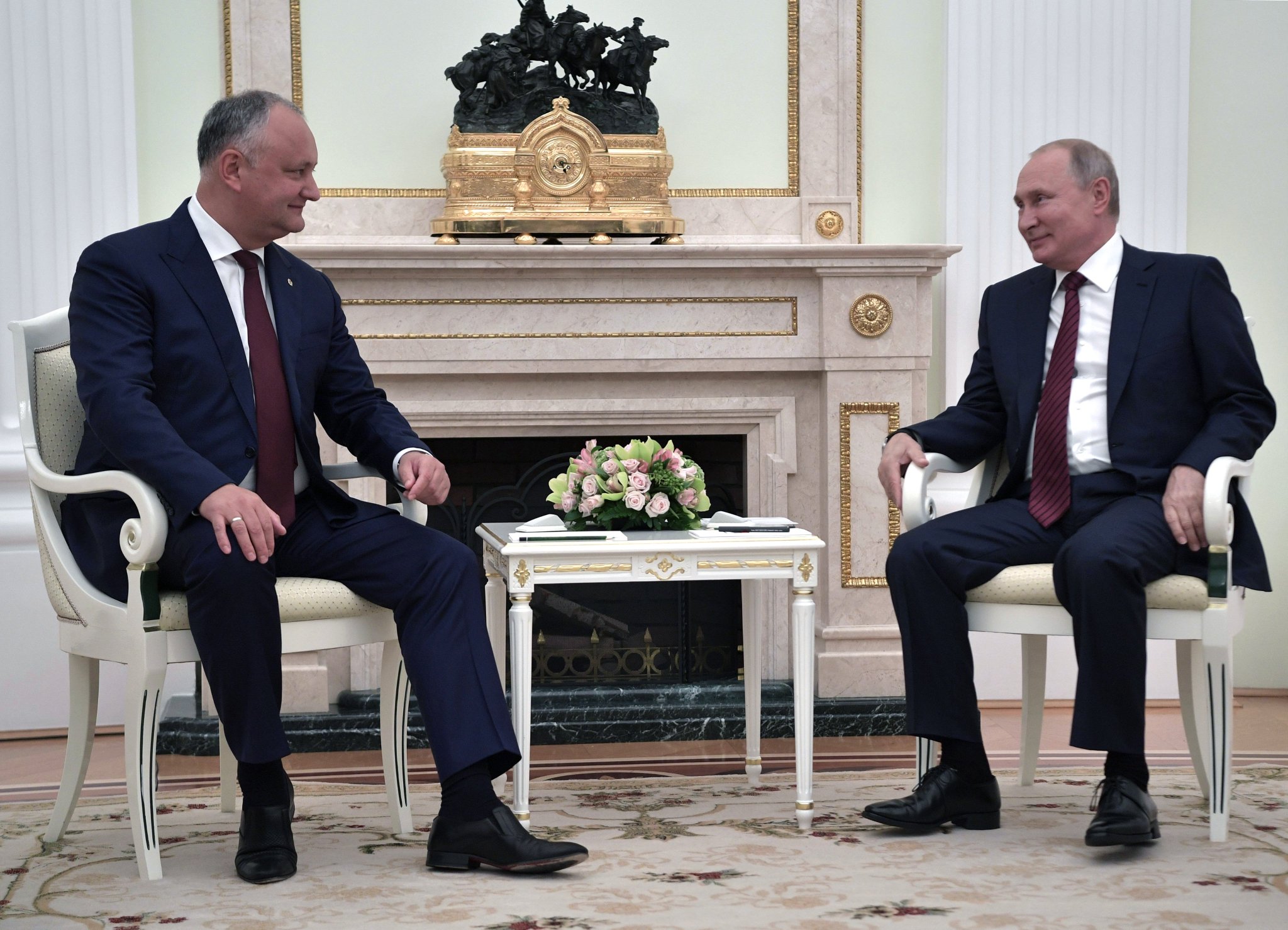Президент России on Twitter: "Владимир Путин встретился с Президентом ...