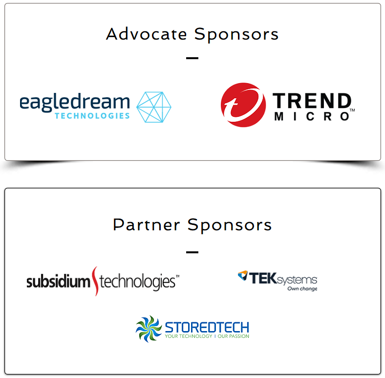 Special thanks to our sponsors for the #AlbanyITSymposium, without whom this event is not possible! 
@TrendMicro  <a href="/EagleDream/">Jlal⚡ AL-Hlak</a> <a href="/SubsidiumTech/">Subsidium Tech</a> <a href="/TEKsystems/">TEKsystems</a> <a href="/StoredTech/">StoredTech</a> 
albanyitsymposium.org/copy-of-travel…