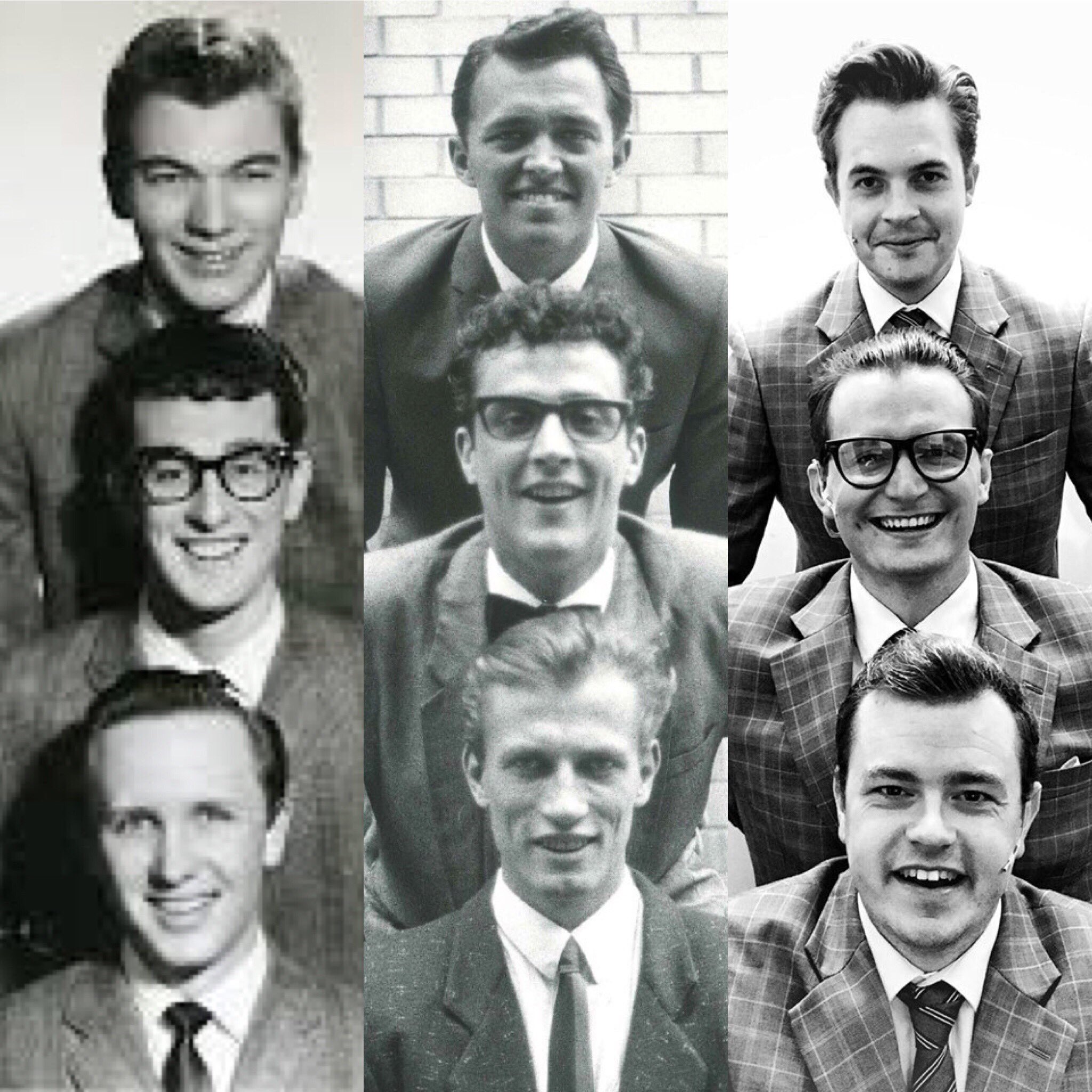 Buddy The Musical on Twitter: "The original Buddy and the Crickets. The  1989 cast. And 2019's cast. Three generations, one pose. Rave on!  #BuddyHolly #buddyturns30 #raveon https://t.co/nOEAUwtVHR" / Twitter