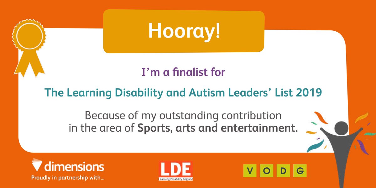 Very proud of <a href="/theartist_baker/">Christopher baker</a> who was nominated by <a href="/RosieMS/">R Moriarty-Simmonds OBE</a> he’s a finalist!!!!  #proud #autism #inspiration #patron <a href="/AutismDirectory/">The Autism Directory</a>
