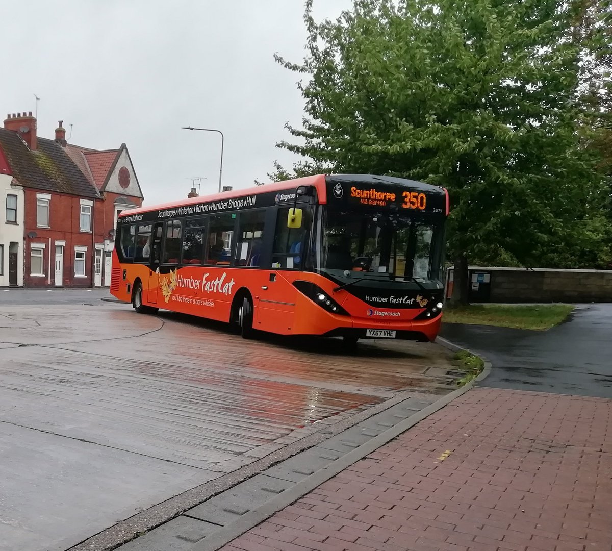 GouldthorpeAlan's tweet photo. How the @StagecoachEMid @EYBuses #FastCat350 has evolved from the earlier #Humberlink branded #Scunthorpe #Hull service https://t.co/JuFtFIMIME