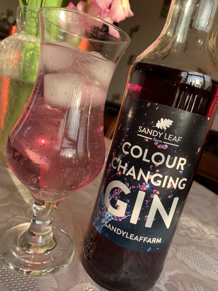 Sandy leaf farm colour changing gin kit gintopialivelifelovegin.wordpress.com/2019/09/07/san…