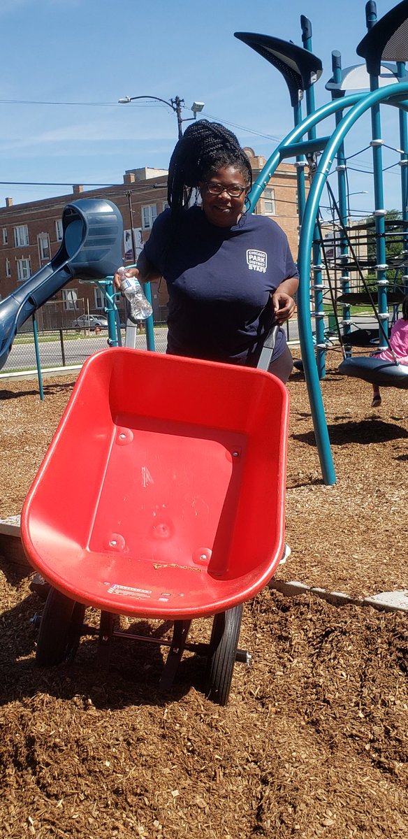 Today was amazing we did community service at Douglass  Park #bearshuddlefor100.