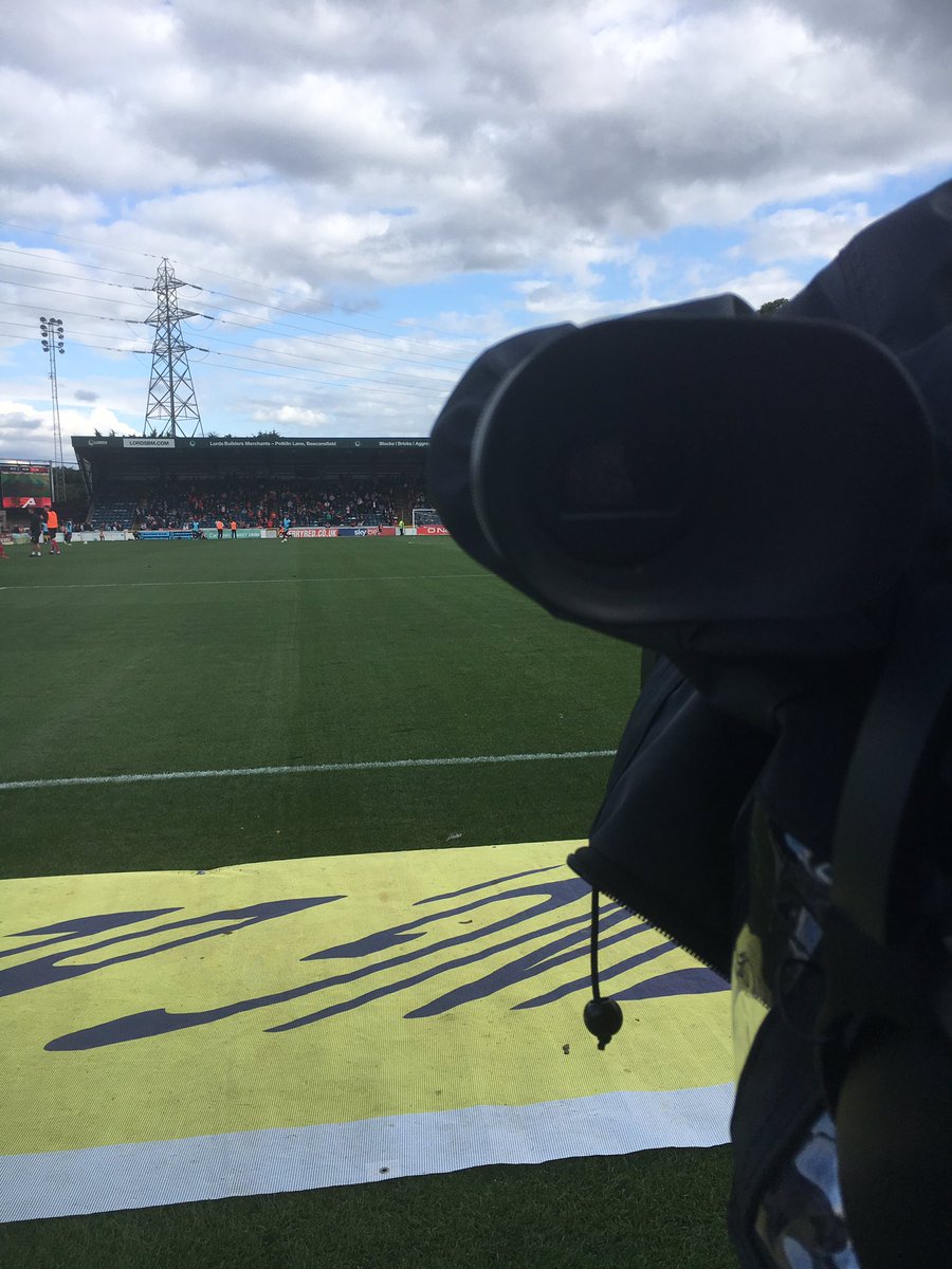 Danamo1996's tweet image. My #sixyard #cameraposition for @wwfcofficial @SkyBetLeagueOne #match against @LincolnCity_FC this afternoon 📹 #freelance #cameraoperator #outsidebroadcast #football #teamwork #jvc790