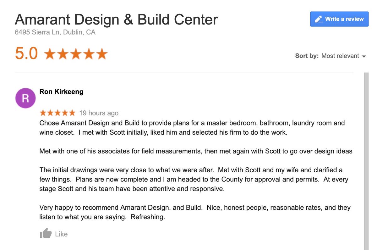 BakerMedia's tweet photo. This is a recent 5-Star Google review left for one of my clients. How did they get it? My agency provides a service where we reach out to our clients’ customers (via email &amp; text), asking them for reviews on Google/FB/Yelp. The result? More 5-star reviews for my clients. https://t.co/x42kHZrjSX
