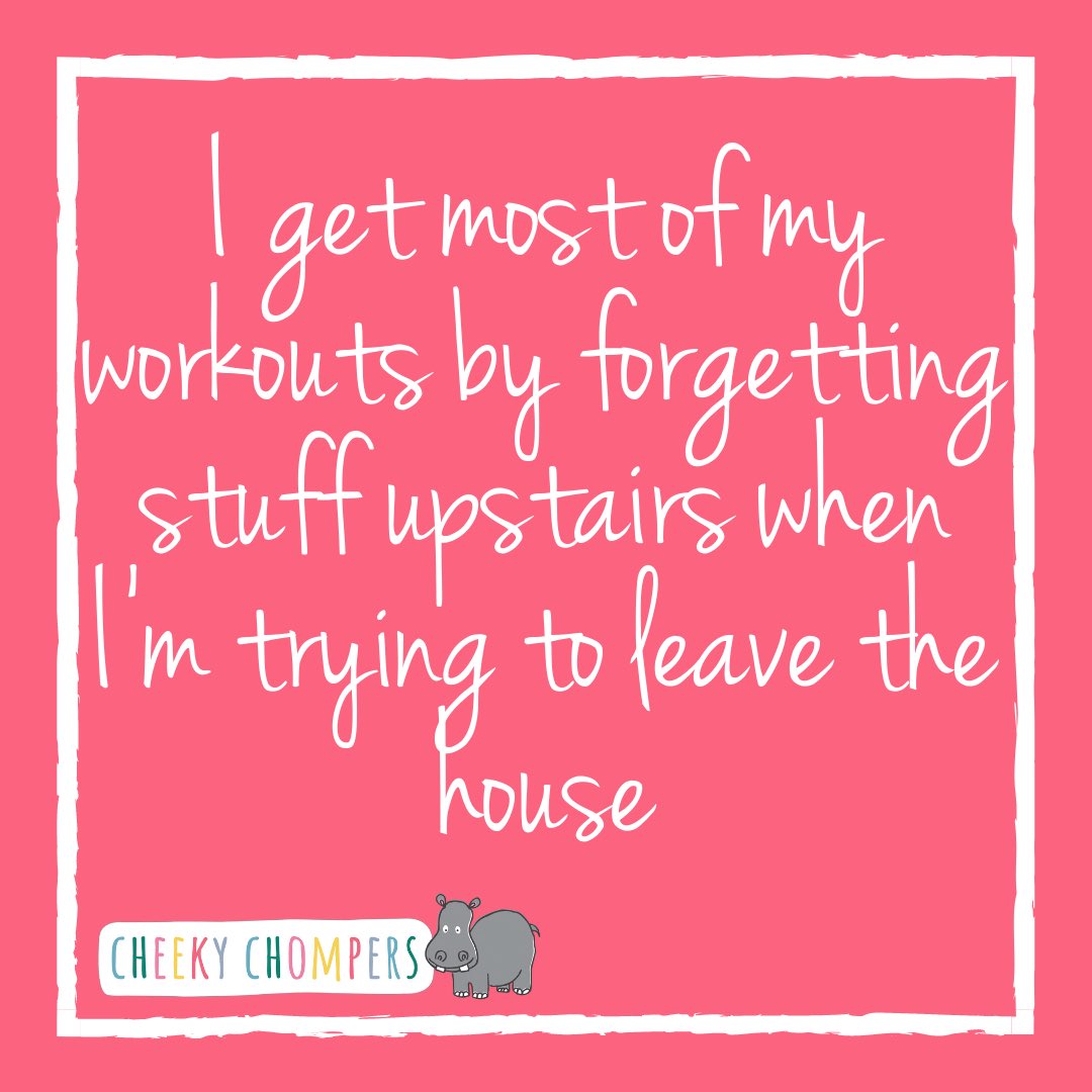 CheekyChompers's tweet photo. Anyone else got some #parenting #exercisehacks 🤣 https://t.co/2hAbslcmLX