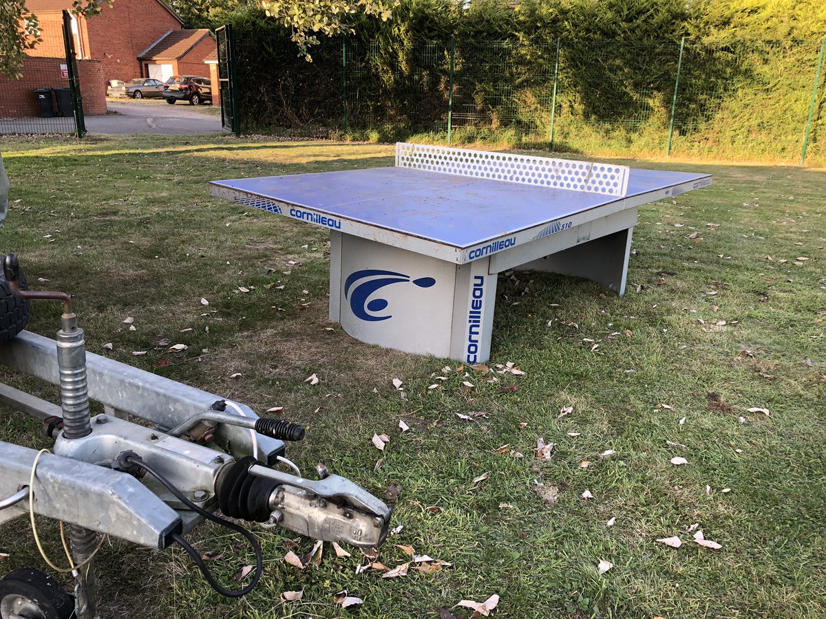 SAC_Lincs's tweet photo. A very productive day once again today. The bases are complete. It’s all taking shape. Back again tomorrow for day three and some more tidying. Oh and we’ve got our outdoor table tennis tables built this evening. https://t.co/1Bavd1ksie