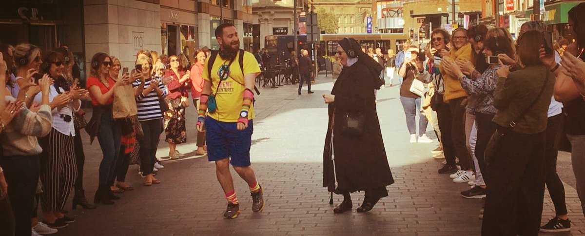 We just HAD to share a few more photos of the fabulous Nun who gatecrashed our catwalk! She wasn't even on the tour, but she was having the time of her life!

#IveHadTheTimeOfMyLife #SisterAct #OoooooHeavenIsAPlaceOnEarth #HelloYellow #ThingsToDoInLiverpool