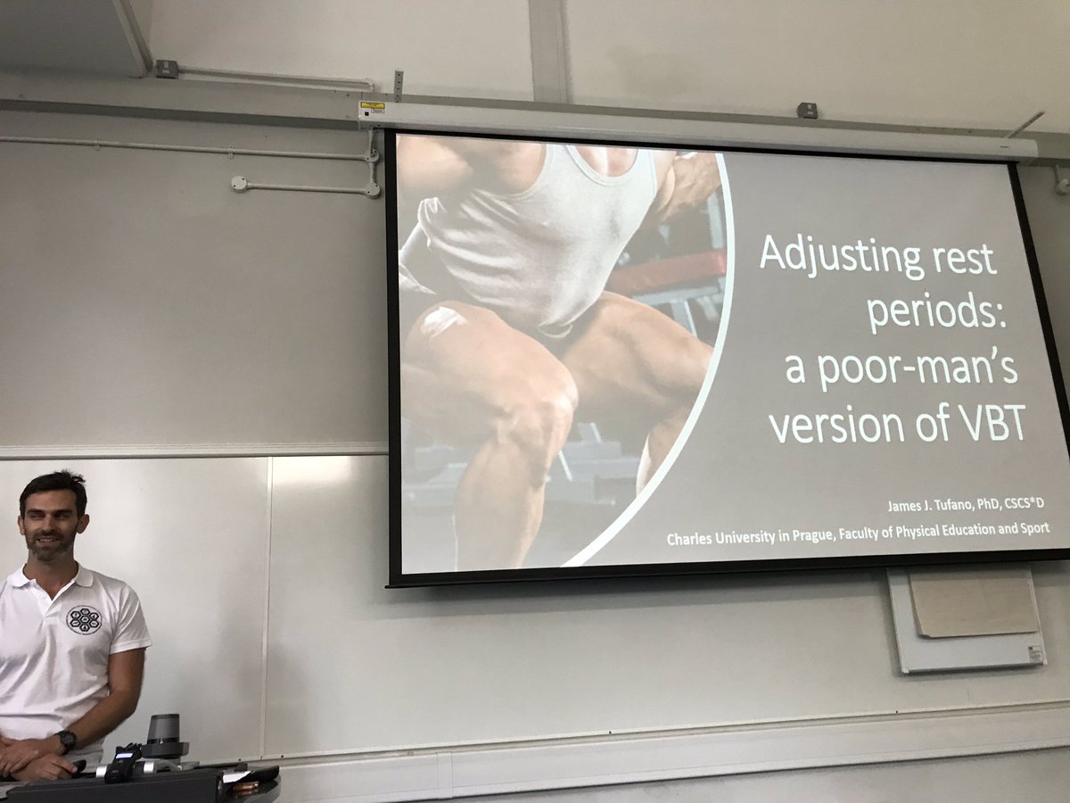 Steve381's tweet photo. What a great day @sheffhallamuni delivering our #VBT symposium to some awesome delegates. Big thanks to @TraPerformance @harry_dorrell @DrJFTFernandes &amp; James Tufano for being a part of it. Some great presentations and practical sessions delivered by all. https://t.co/pQE7JgTfdW
