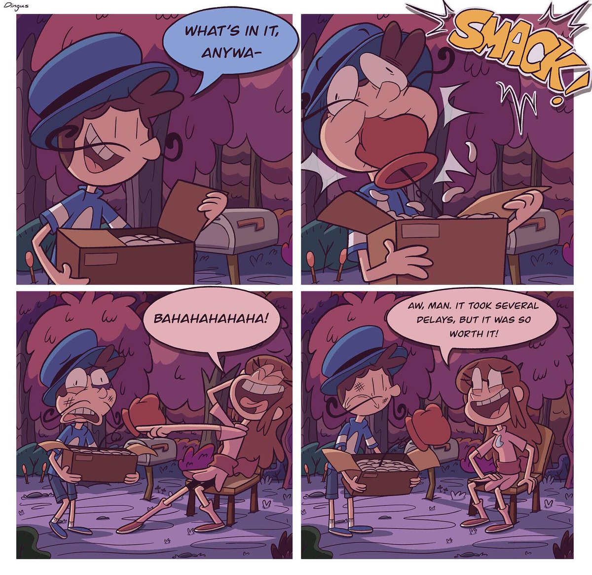 Another Dingo Jones comic! ?
#dingojones #cartoon #comic #procreate 