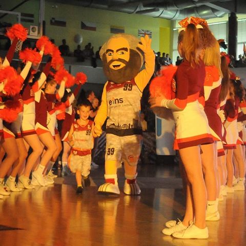 Here's the Marx mascot