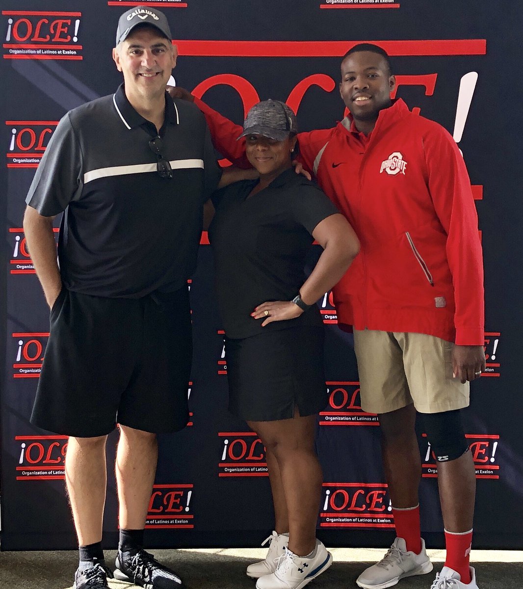 RichNegrin's tweet photo. Great supporting LatinX student scholarships today @ComEd & @Exelon #¡OLE! Organization of Latinos at Exelon Golf Event. #RegTeam representing. Thanks for all the support. #Adelanté https://t.co/iqG9We6j9C