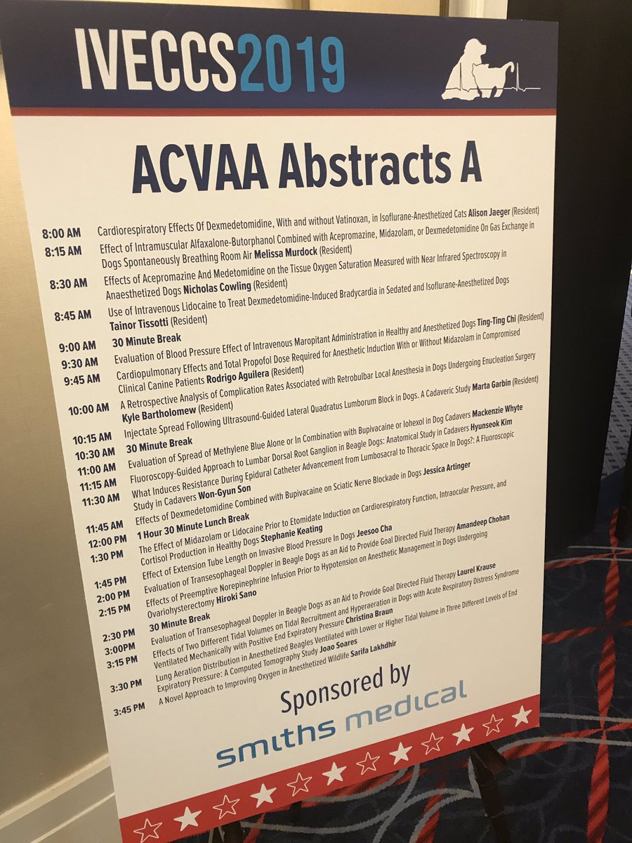 drmattgurney's tweet photo. Loving the abstract sessions with ACVAA at IVECCS https://t.co/FLhSFDAZet
