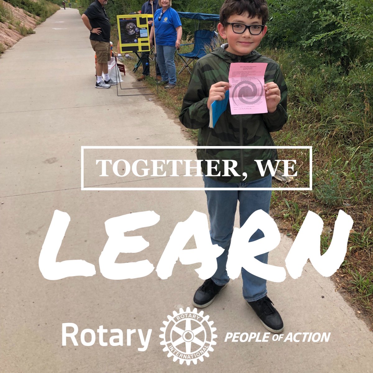 cs_rotary's tweet image. #csrotary #peopleofaction #PlanetWalk2019 #Rotary5470