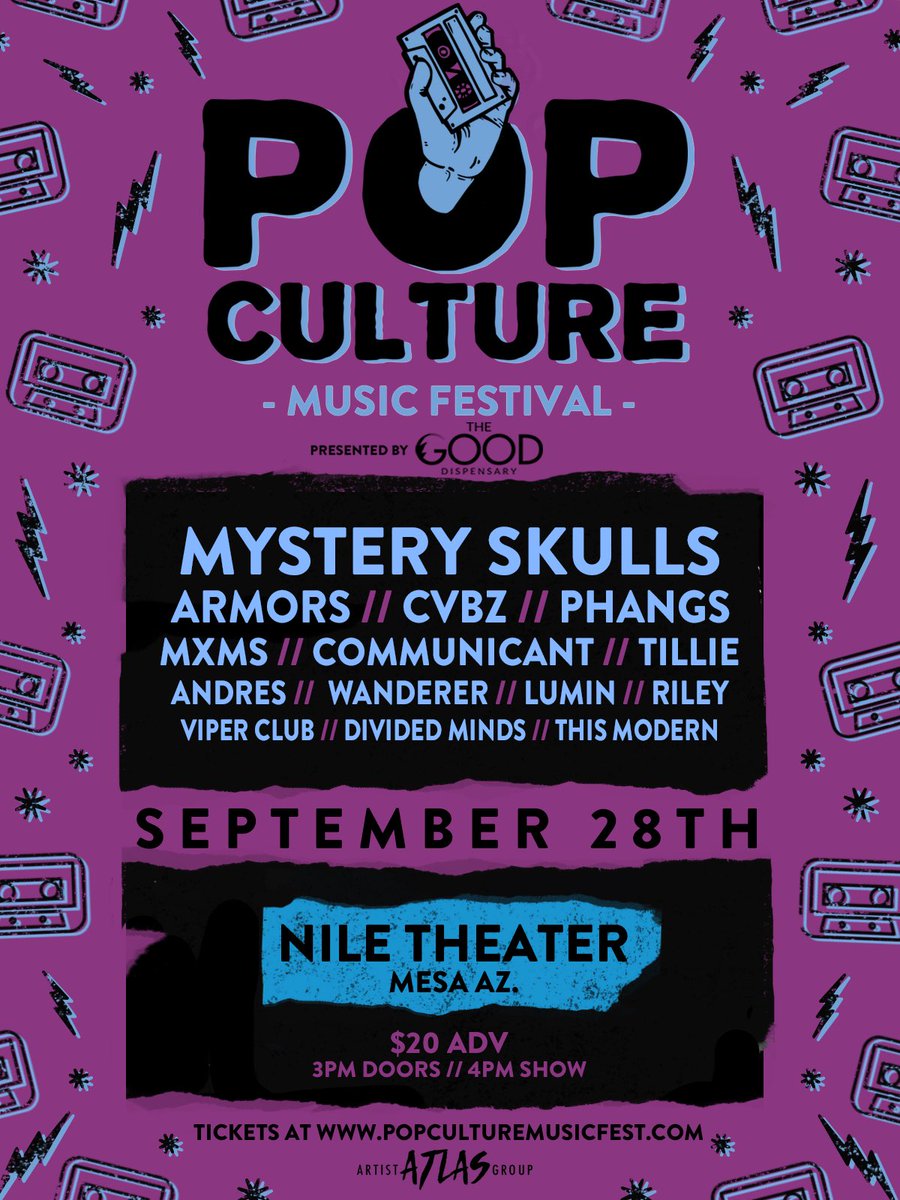 We’ve added <a href="/mxms/">mxms</a> &amp; <a href="/rileym4a/">RILEY</a> to #PopCultureMusicFest! We can’t wait for this incredible lineup. 

Get your tickets at bit.ly/popculture2019