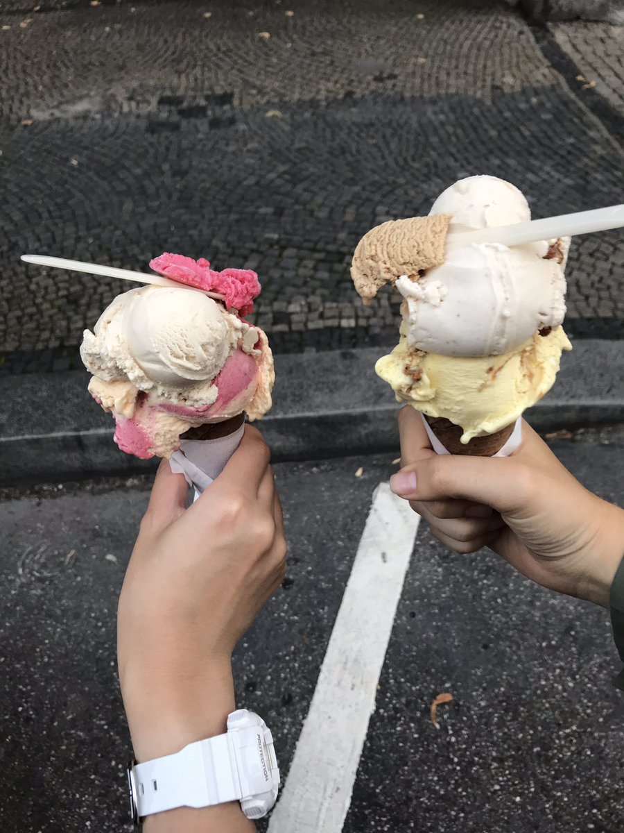 mini2254360's tweet photo. My days in #Munich .... #icecream daily actually ❤️ these pics are just a few of mine #desserts 🍨 if u ever been in Munich make sure u try Eiskonditorei #Sarcletti & #Ballabeni as well #best in the #city https://t.co/1wGF7aWkMU