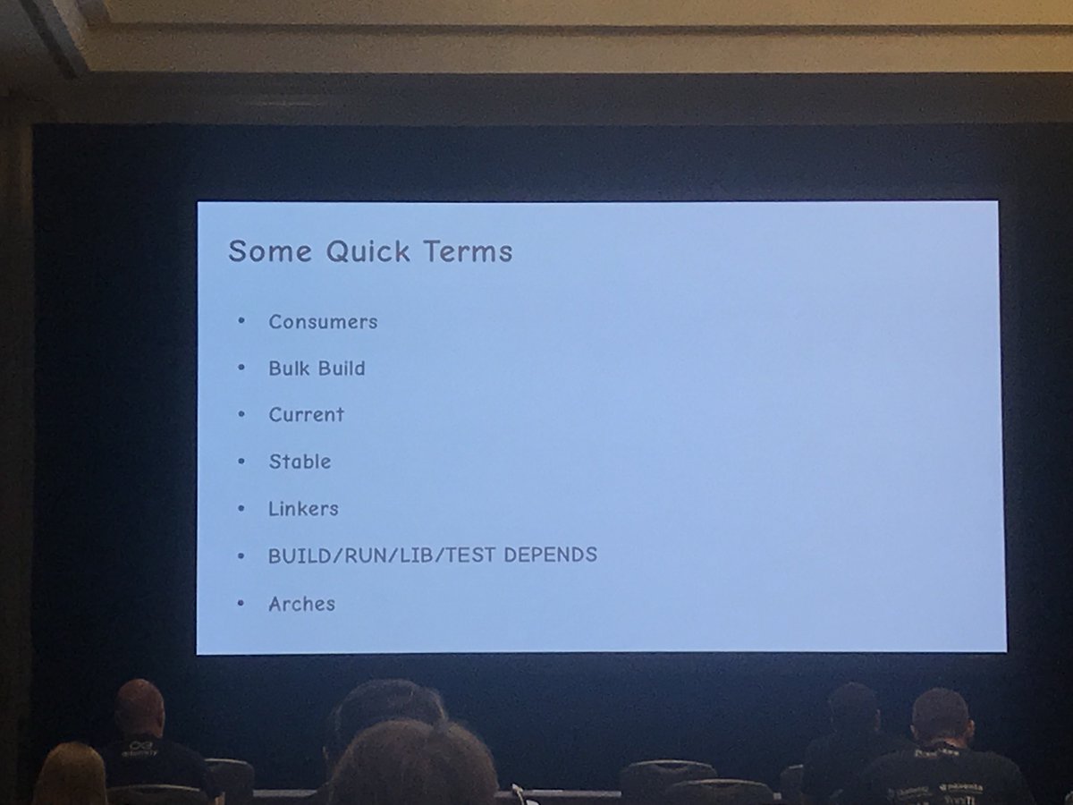DLangille's tweet photo. Kurt Mosiejczuk: Care and Feeding of OpenBSD Porters

#vBSDCon https://t.co/tHgBOXHxxN