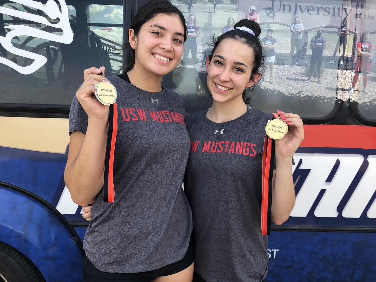 Congratulations to

1st Nomination: Sarah Marquez (right)
2nd Nomination: Alexis Mancera (left)

For receiving USW All-Tournament Team Nominations. Great work ladies !

#IBG #ThisisUSWVolleyball