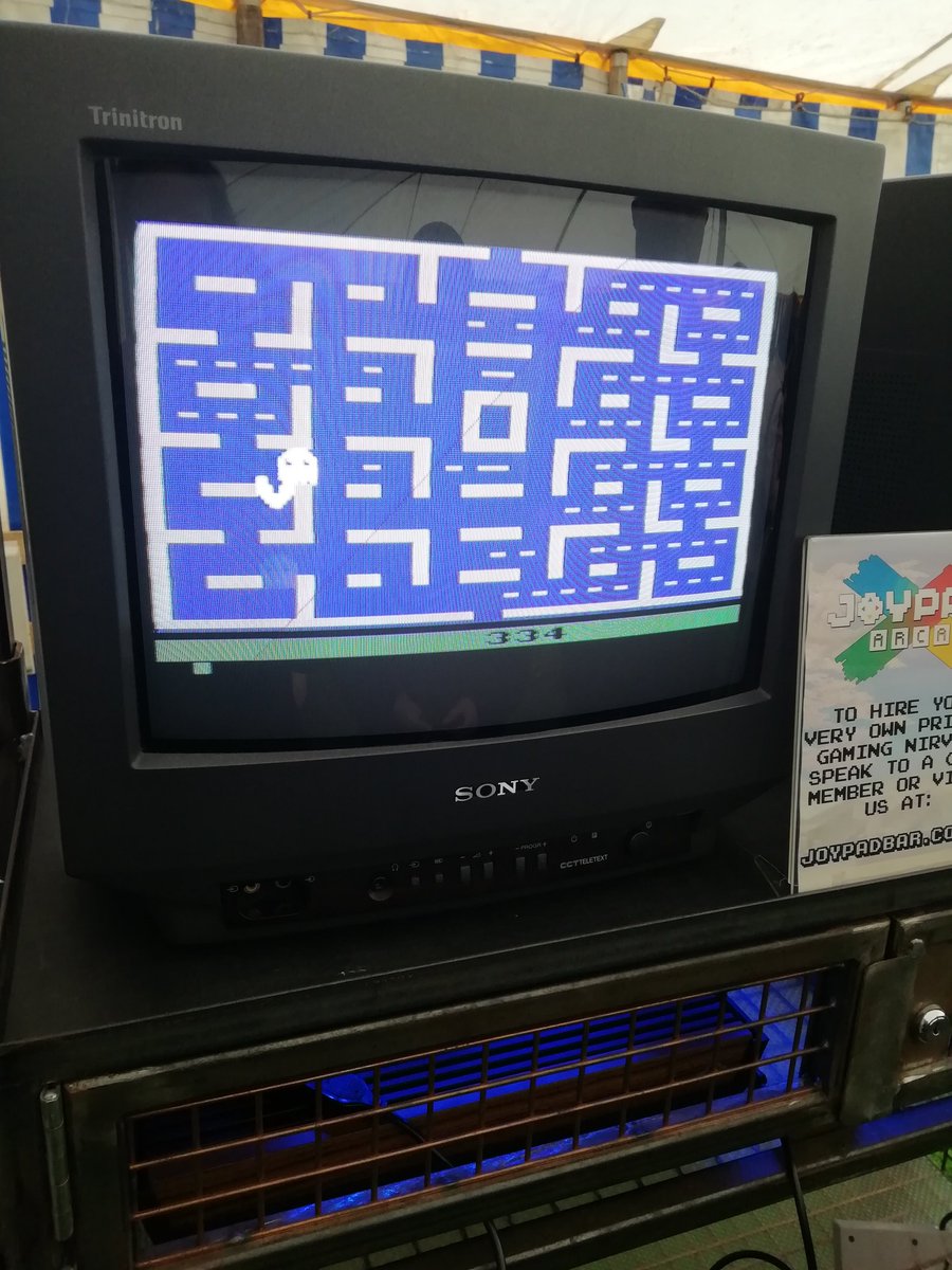 SarahRotherFed's tweet photo. Loved the retro games in the #digitaltechtent took me back (not saying how many years) #Atari #rotherhamshow https://t.co/G3wrxUwRCx