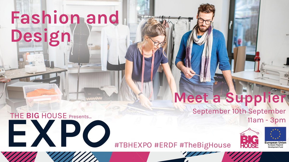 We have a growing fashion industry in D2N2 with designers like <a href="/kjellmanharriet/">Harriet Kjellman</a> <a href="/CADforFashion/">CAD for Fashion</a> suppling CAD services and training and @chanodil hooking up SMEs with suppliers and manufacturers, it’s time to expand. Be part of it at EXPO. 

Book now: ow.ly/ZtsJ30pubRZ