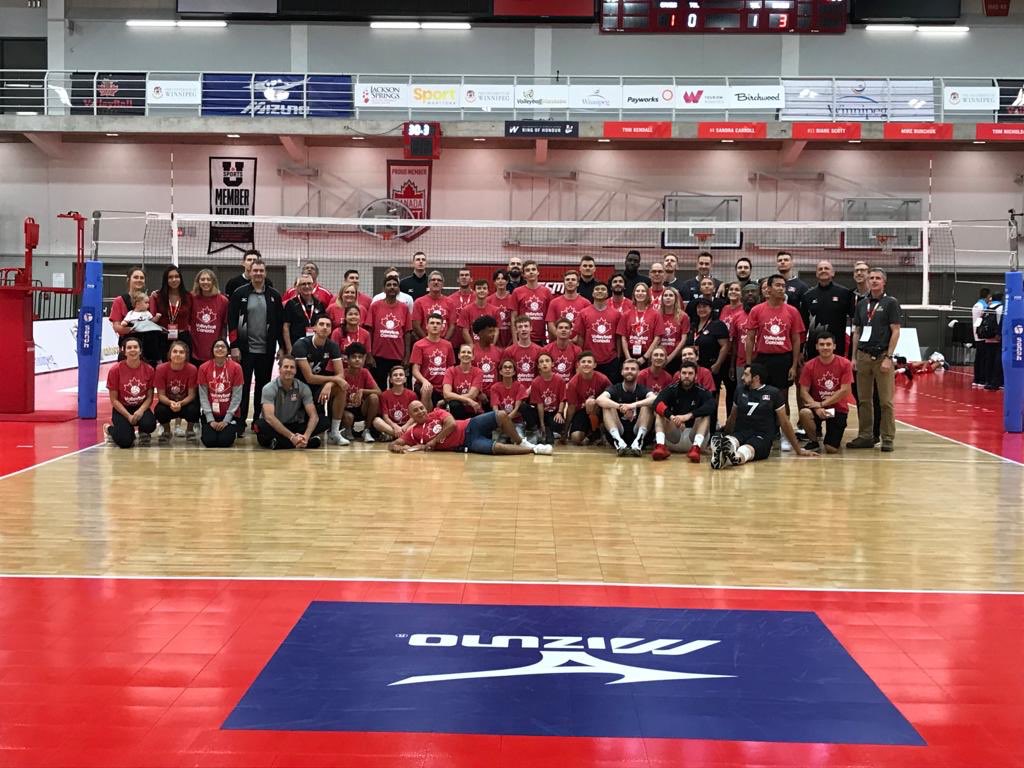Events of this kind would not happen without the help of volunteers! Great to see the Manitoba Volleyball community in action! 
 <a href="/vballmanitoba/">Volleyball Manitoba</a> <a href="/VBallCanada/">Volleyball Canada</a>