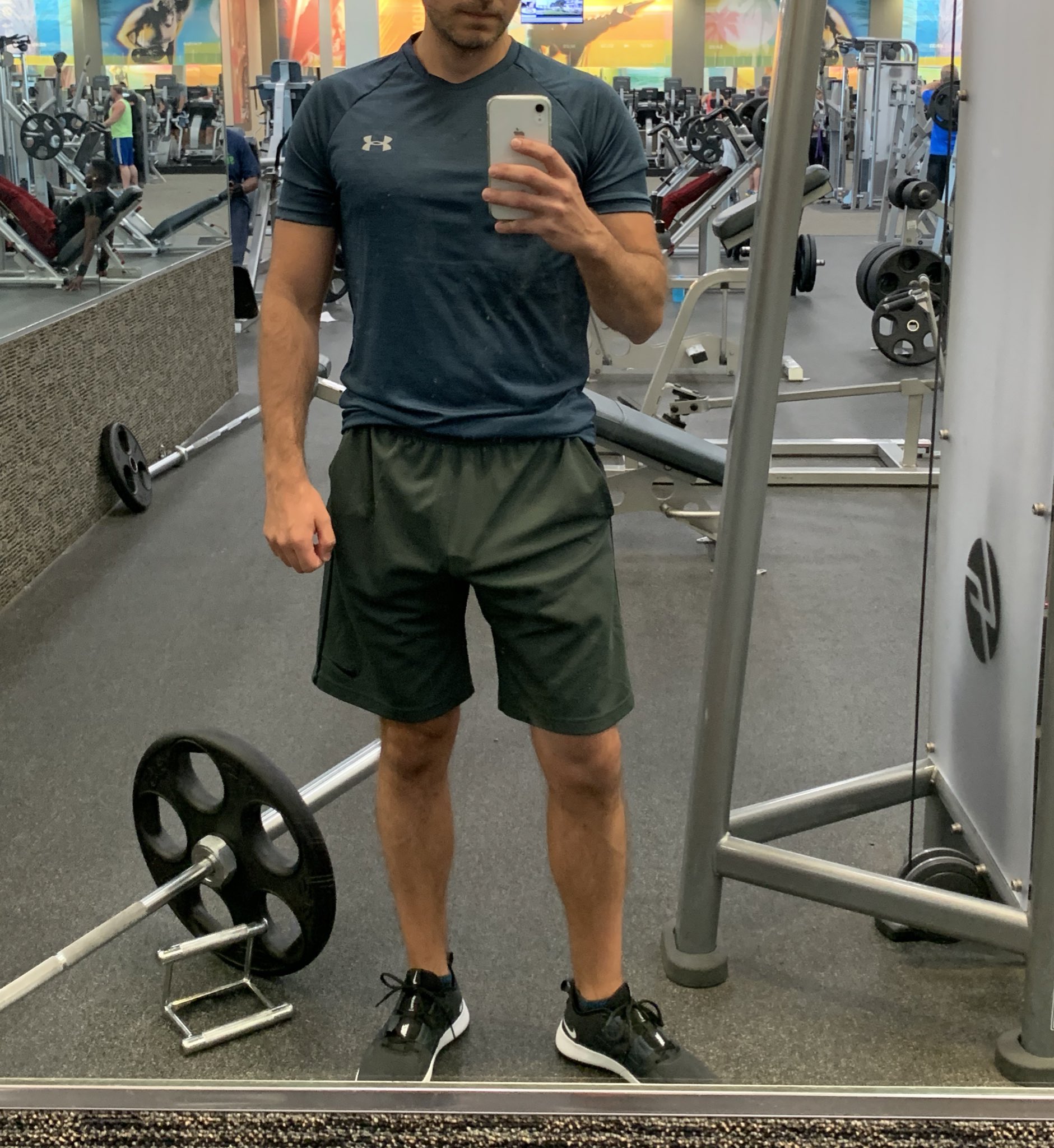 Guy on Twitter: quot Love freeballing at the gym You think anyone