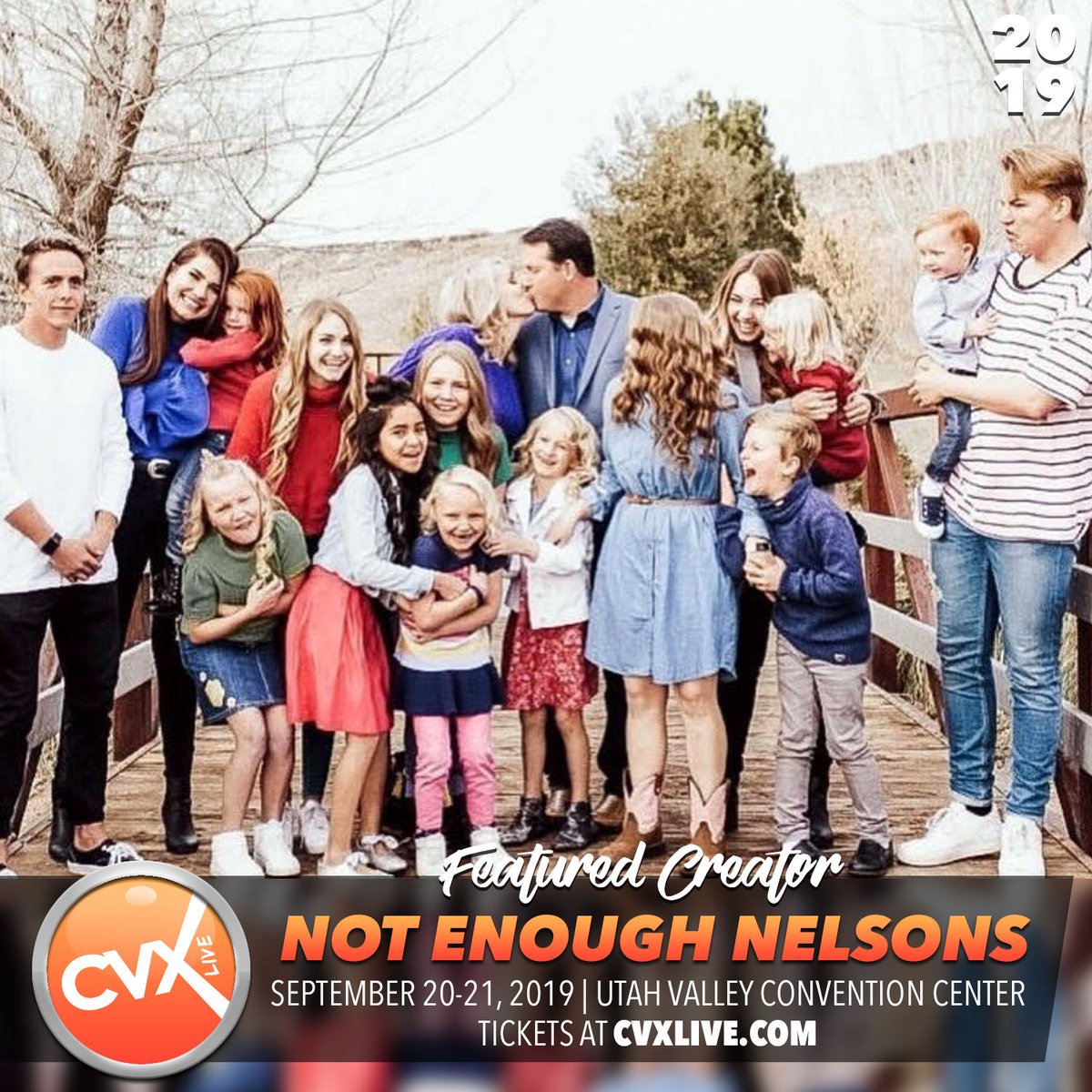 Not Enough Nelsons will be coming to CVX Live 2019! Do you have your passes yet? We’re getting real close! 

#cvxlive2019 #notenoughnelsons #cvxlive