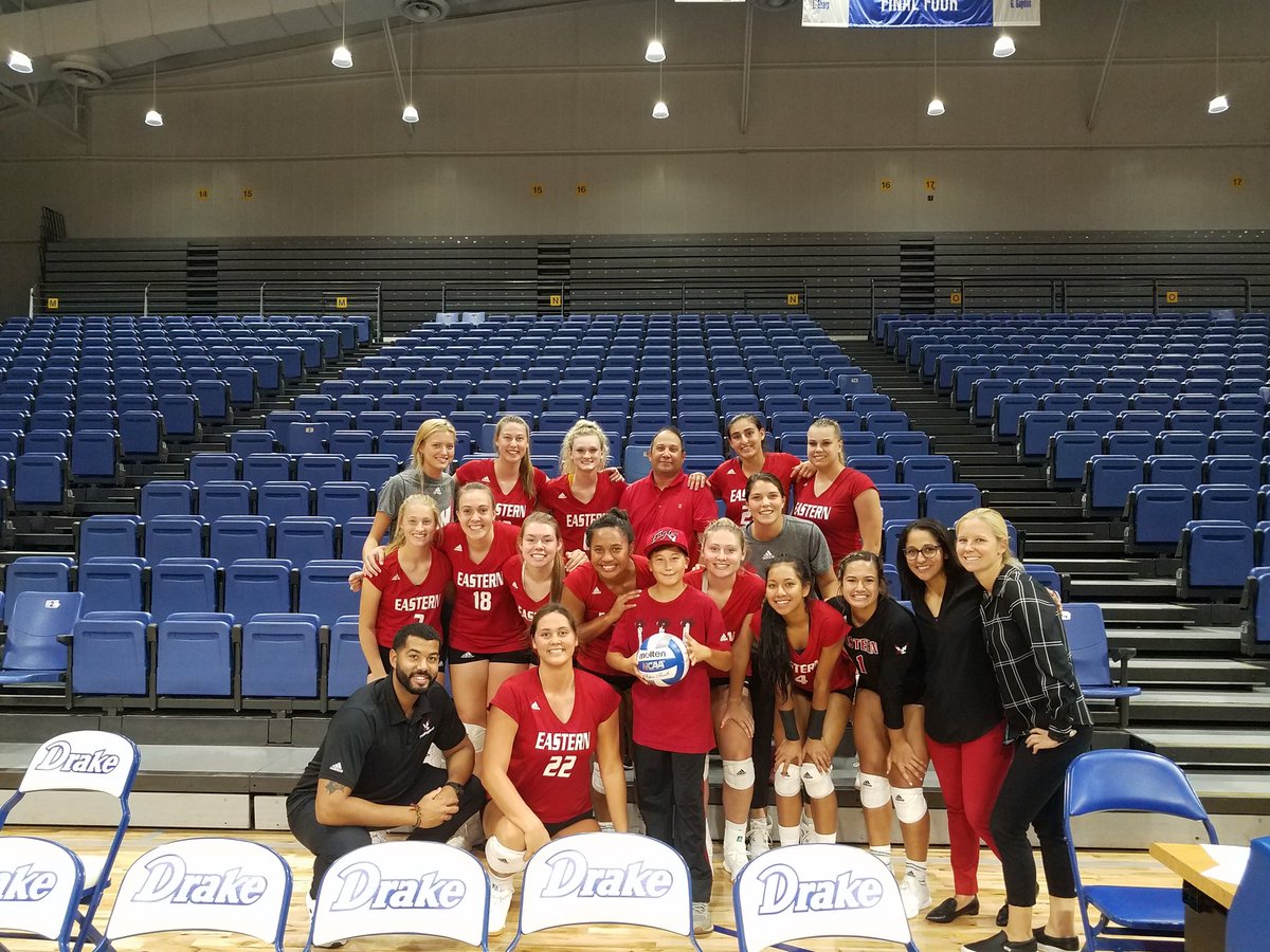What a blast! It's fun cheering on Eagles in far away places.  Will definitely follow <a href="/EWUVB/">EWU Volleyball 🏐</a> the rest of the season.  #GoEags #PointEags