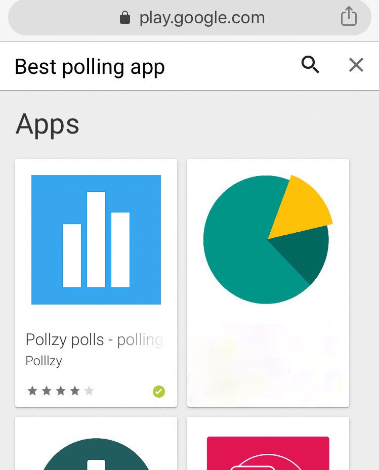 polllzy's tweet photo. When you ask google what the best polling app is, and it says Polllzy 🙂🙃🙂🙃🙂🙃
.
.
.
#bestpollingapp #bestapp #photooftheday #best #google #playstore #googleplay✅ #os #tech #appstore #pride #technology #proud #poll #polls #polllzy #internet #smartphone #twitter #startups https://t.co/34K9DSv0y4