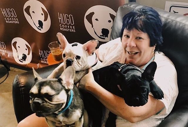 Claudia &amp; Hugo! 🐾🖤🐾

The Bonafido Dark Roast is Divine! ☕️clink☕️

<a href="/thehugocoffee/">Hugo Coffee Roasters</a>, a #10ksmallbiz making a difference selling coffee, is a #smallbusiness that’s right up my alley.
#MakeADifference #CoffeeLover #makesmallbig #RescueDogs #coffeewithacause #coffeewithapaws