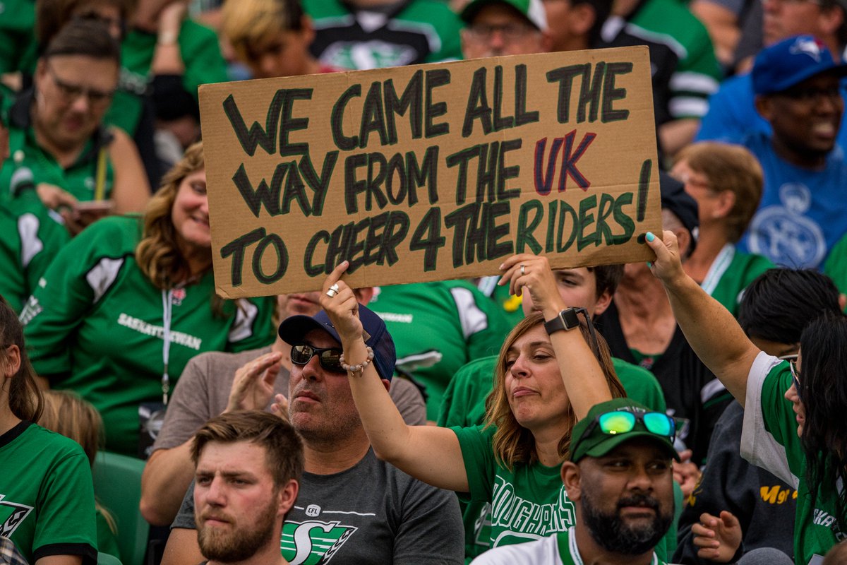 📣 ROLL CALL, #RiderNation! 📣

Tell us where you'll be cheering from for today's Labour Day Rematch! 

#UniteInGreen